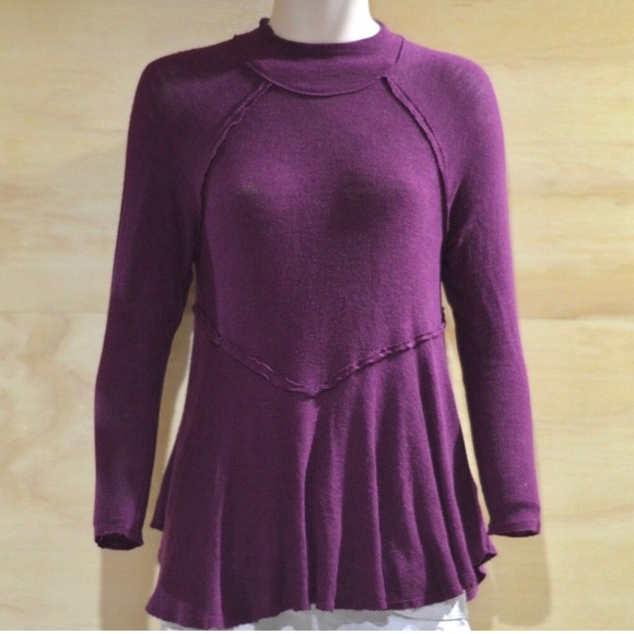 Free People Intimately Weekends Mock Neck Top - Picture 2 of 8